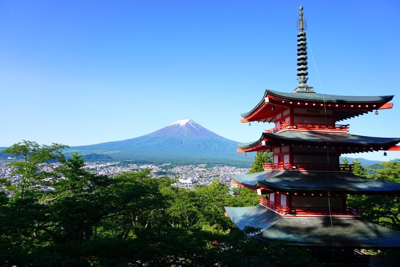 晴家 Guest House Fujikawaguchiko Zewnętrze zdjęcie